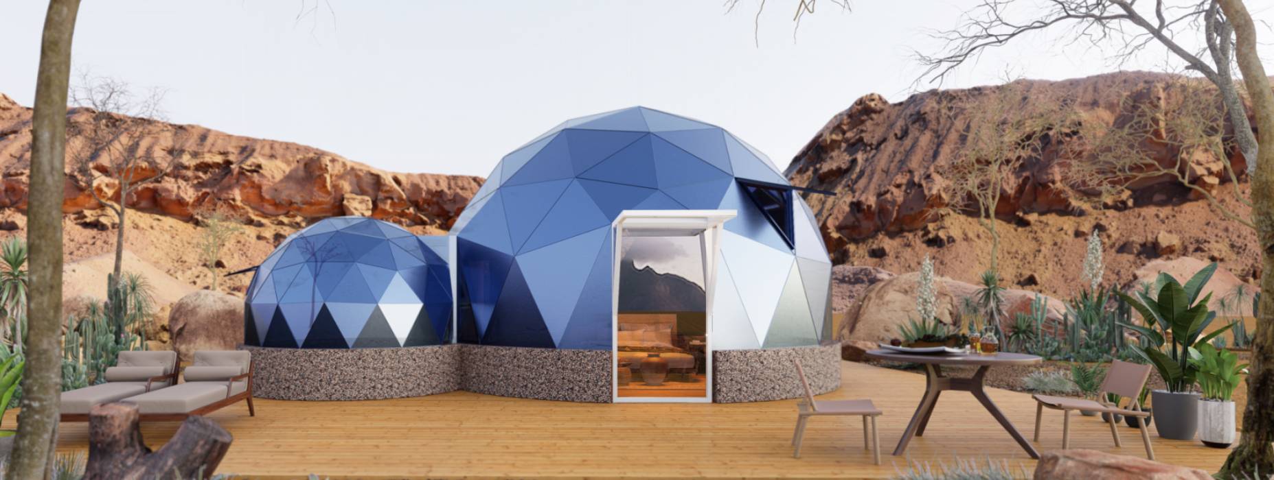 浈江区球形智能光伏玻璃星空房